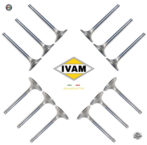 Exhaust valve 6x intake - 6x, +